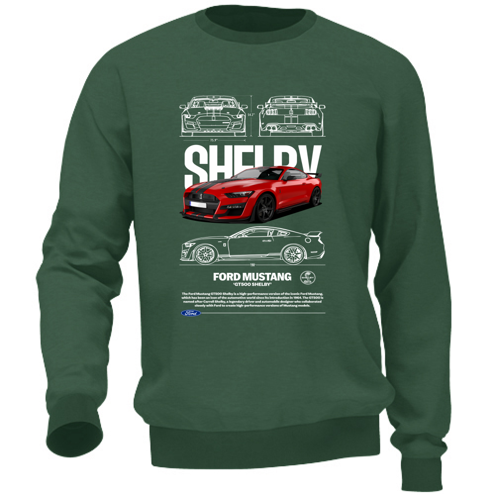 Felpa Unisex mustang3