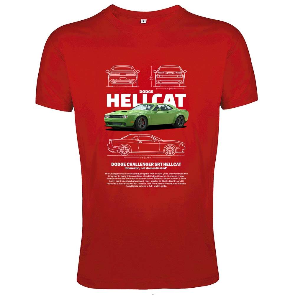 T-Shirt Men Fit dodge5