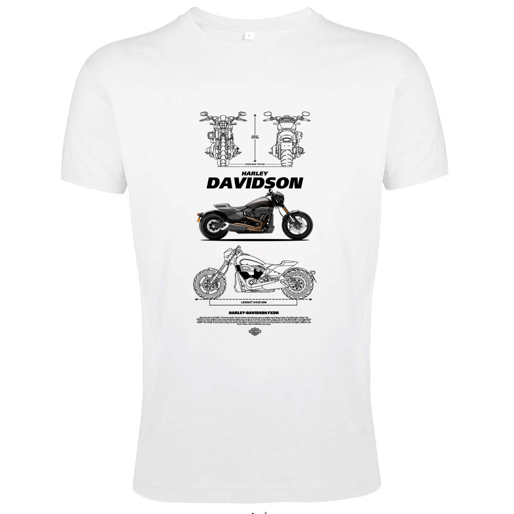 T-Shirt Men Fit harley davidson 2