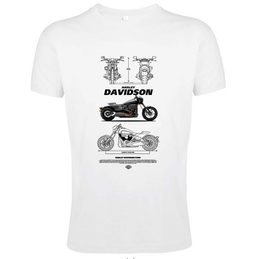 T-Shirt Men Fit harley davidson 2