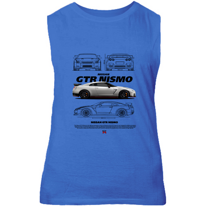Canotta Unisex nissan gtr nismo black