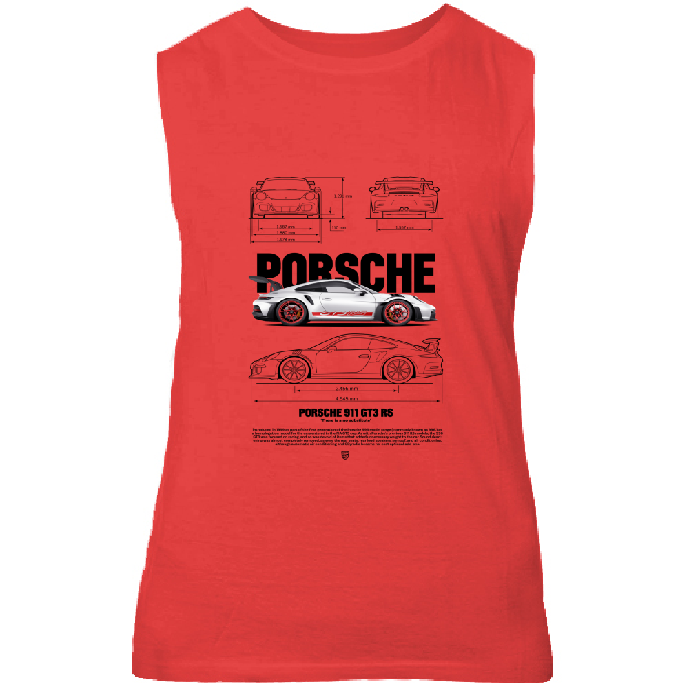 Canotta Unisex porsche gt black1