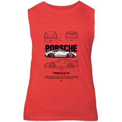 Canotta Unisex porsche gt black1