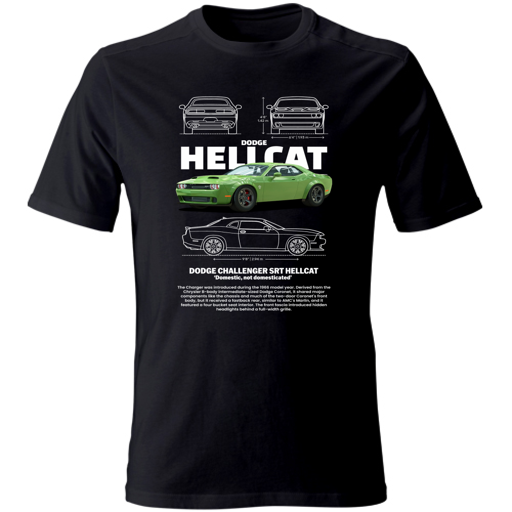 T-Shirt Unisex dodge5