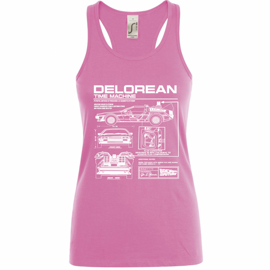 Canotta Donna delorean1
