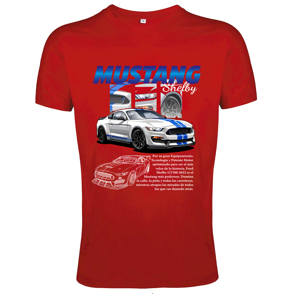 T-Shirt Men Fit mustang gt1