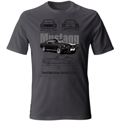 T-Shirt Unisex mustang 1