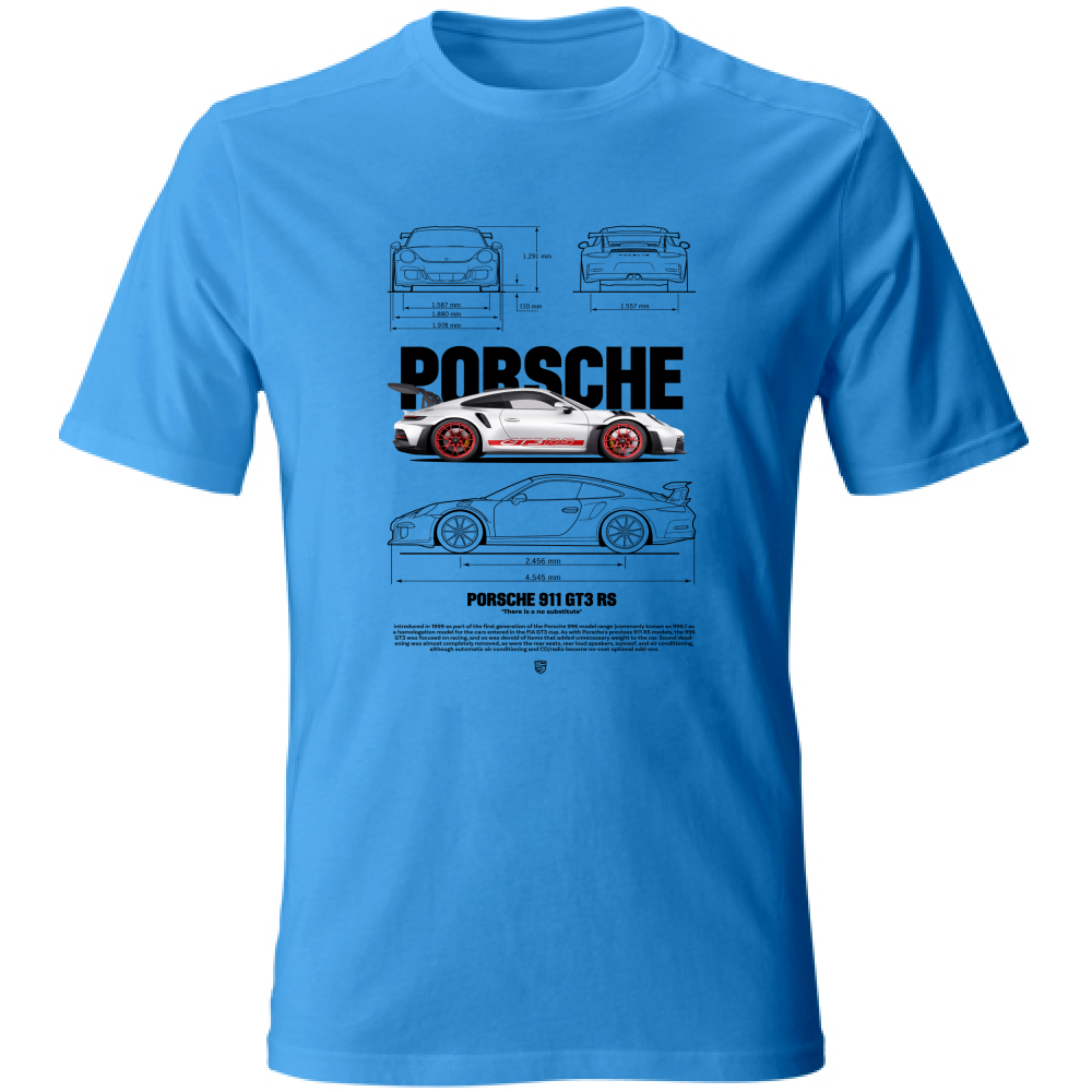 T-Shirt Unisex porsche gt black1