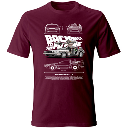 T-Shirt Unisex delorean2