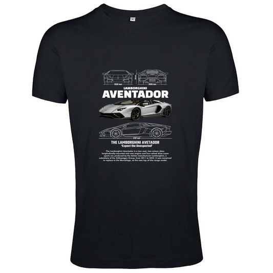 T-Shirt Men Fit lambo aventador2
