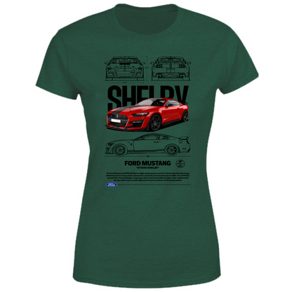 T-Shirt Donna mustang shelby