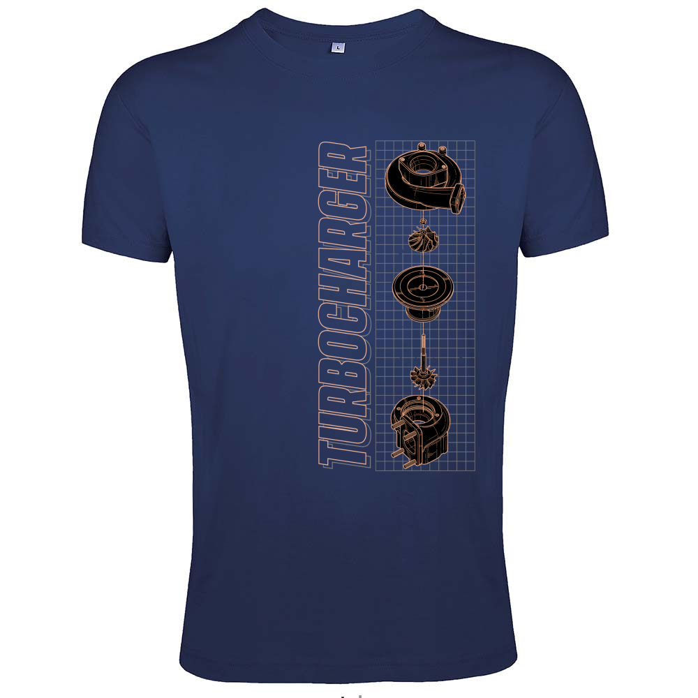 T-Shirt Men Fit turbo charger