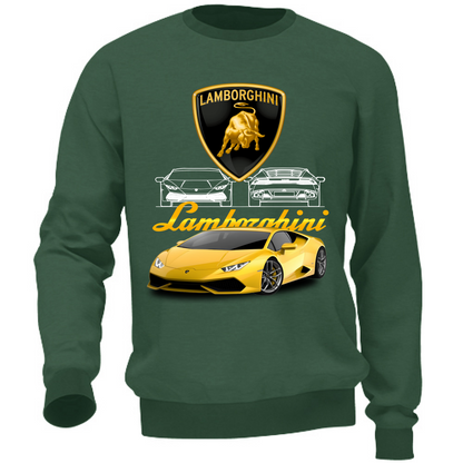 Felpa Unisex lambo huracan1