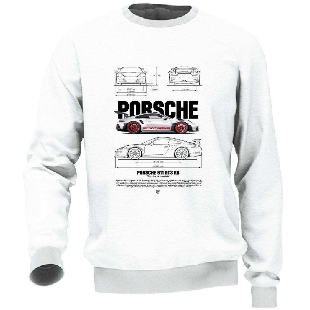 Felpa Unisex porsche gt black1