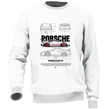 Felpa Unisex porsche gt black1