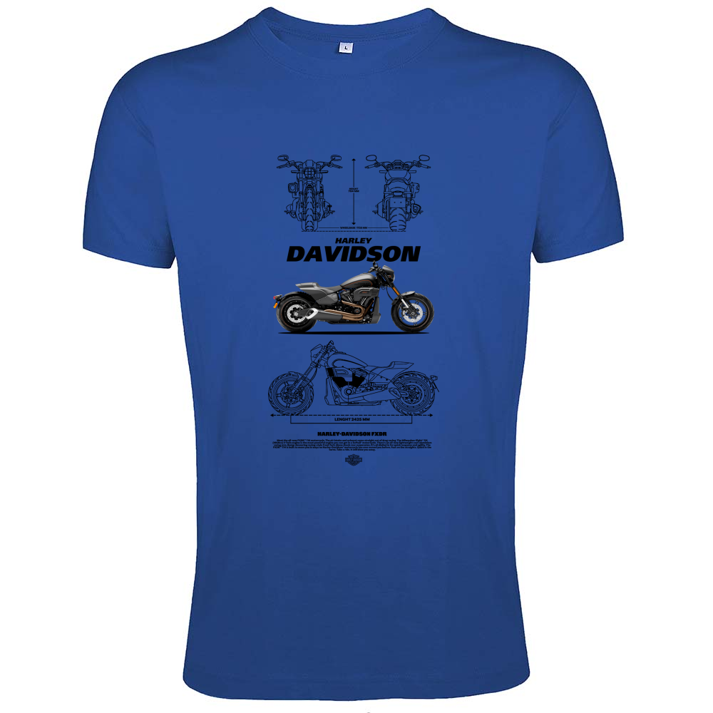 T-Shirt Men Fit harley davidson 2