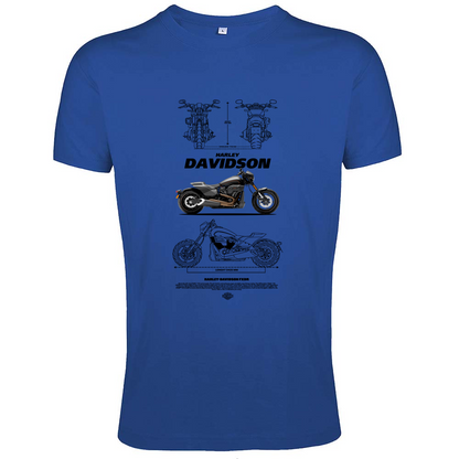 T-Shirt Men Fit harley davidson 2