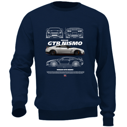 Felpa Unisex nissan gtr nismo