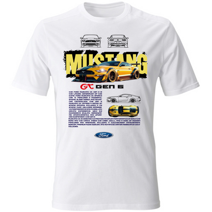 T-Shirt Unisex mustang gt gen