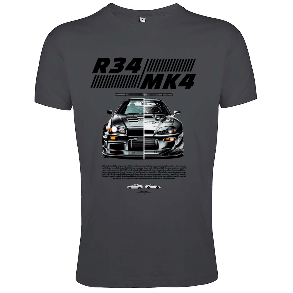 T-Shirt Men Fit r34-mk4 Supra