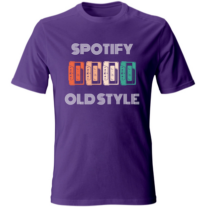 T-Shirt Unisex spotify old style