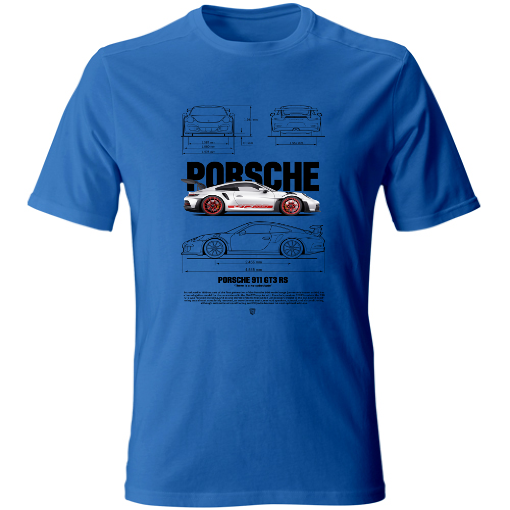 T-Shirt Unisex porsche gt black1
