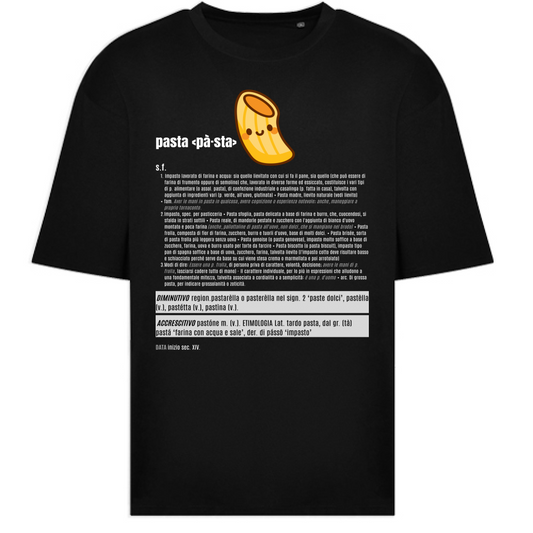 T-Shirt Oversize pasta white