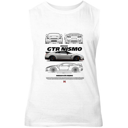 Canotta Unisex nissan gtr nismo black