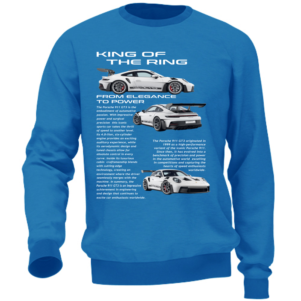 Felpa Unisex porsche gt3-1
