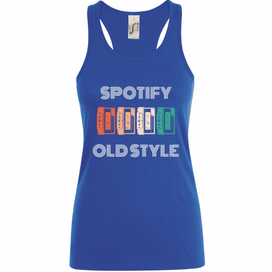 Canotta Donna spotify old style