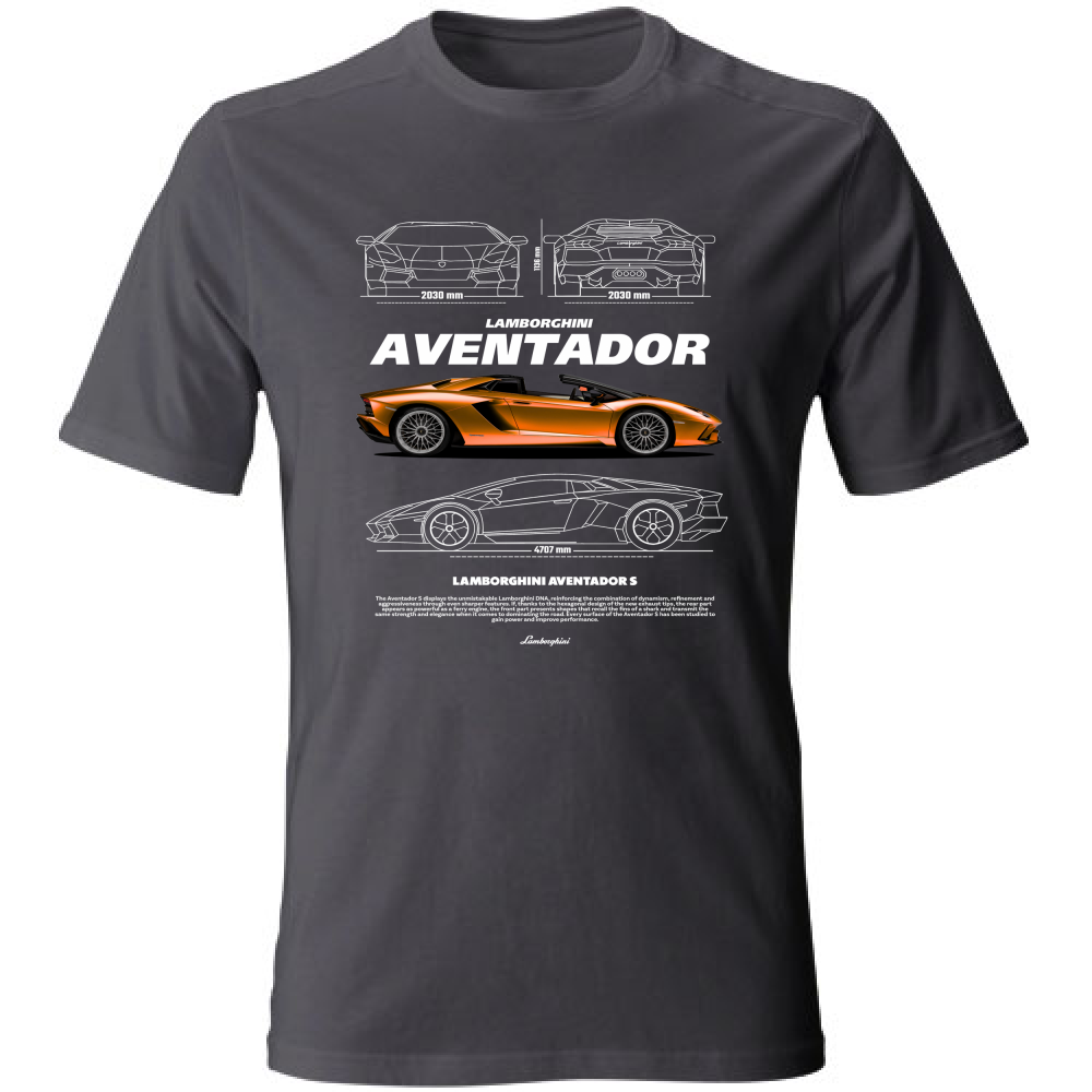 T-Shirt Unisex lambo aventador1