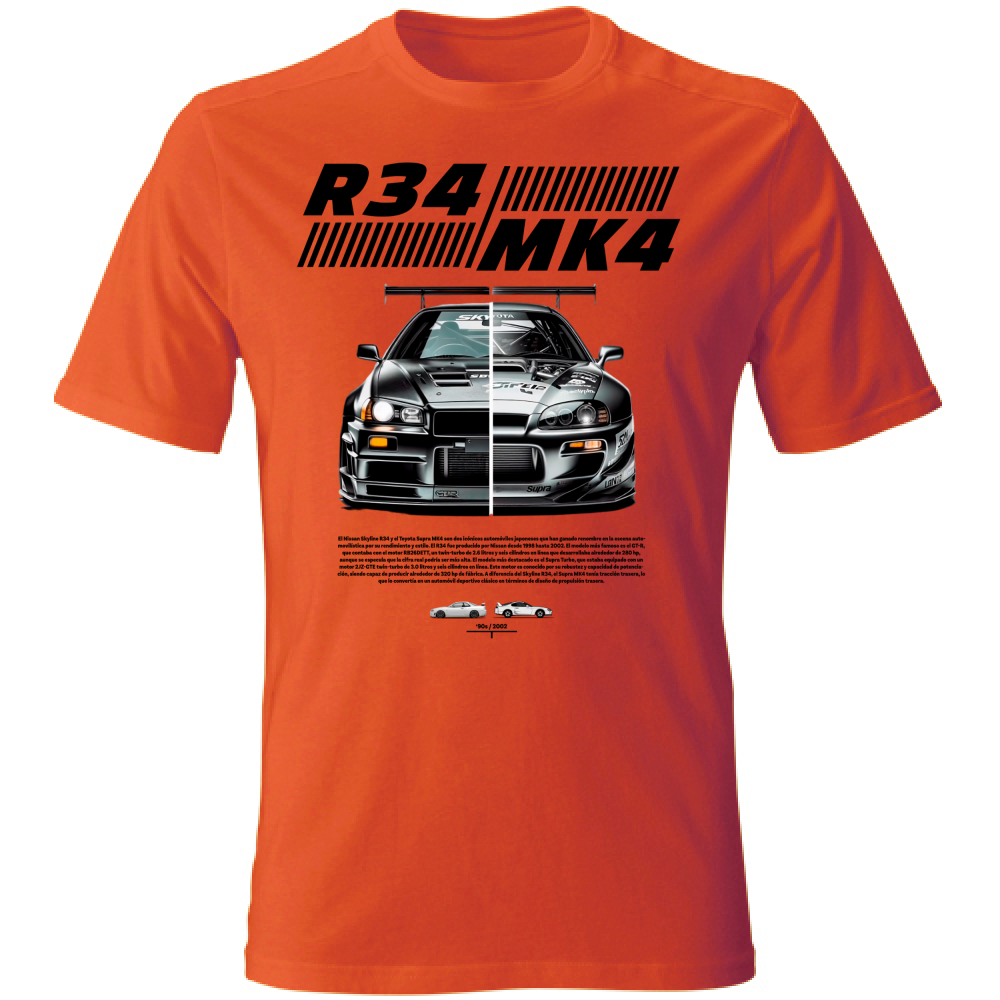 T-Shirt Unisex r34-mk4 Supra