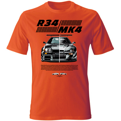 T-Shirt Unisex r34-mk4 Supra