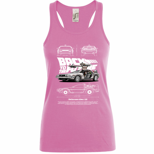 Canotta Donna delorean2