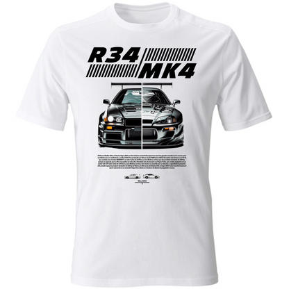 T-Shirt Unisex r34-mk4 Supra