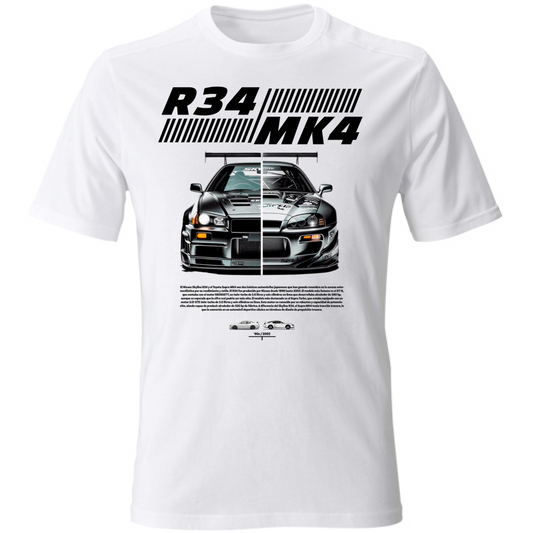 T-Shirt Unisex r34-mk4 Supra