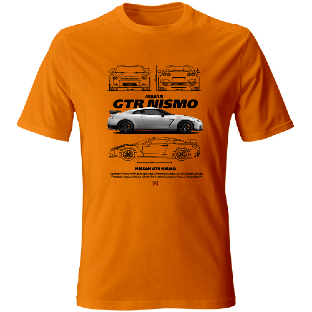 T-Shirt Unisex nissan gtr nismo black