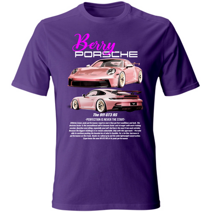 T-Shirt Unisex porsche berry