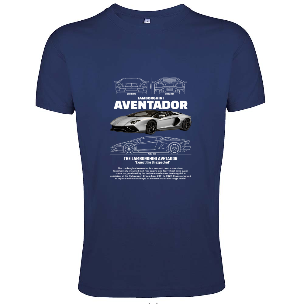 T-Shirt Men Fit lambo aventador2