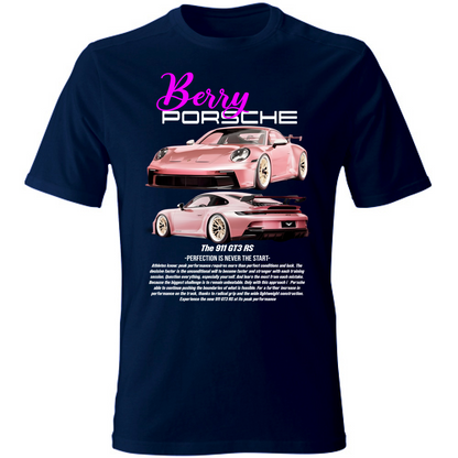 T-Shirt Unisex porsche berry