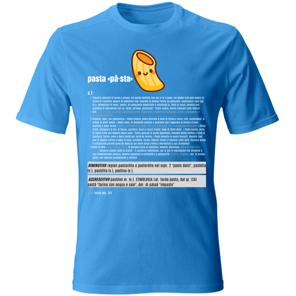 T-Shirt Unisex pasta white
