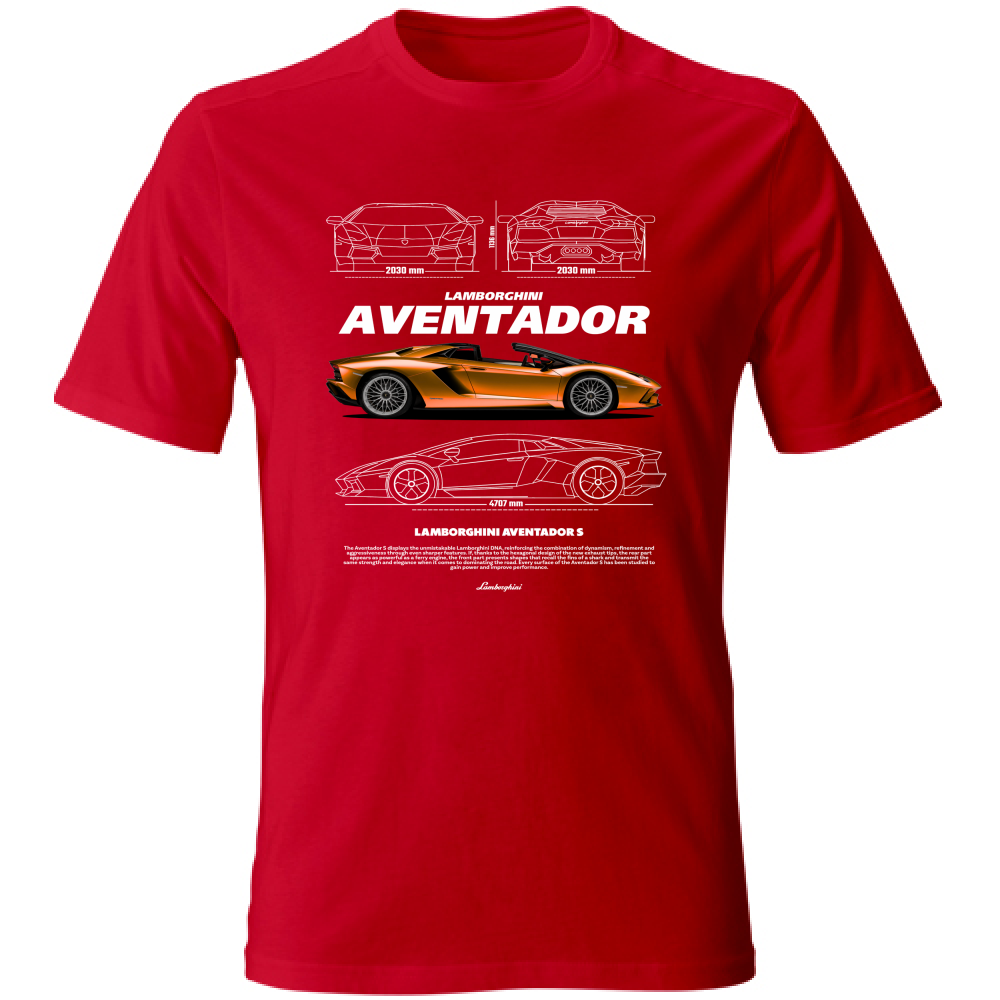 T-Shirt Unisex lambo aventador1