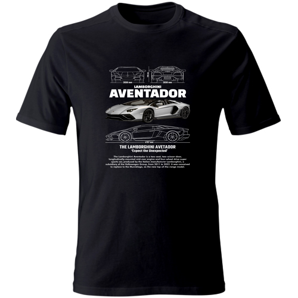 T-Shirt Unisex lambo aventador2