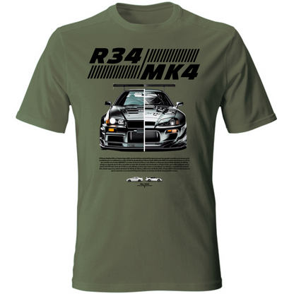T-Shirt Unisex r34-mk4 Supra