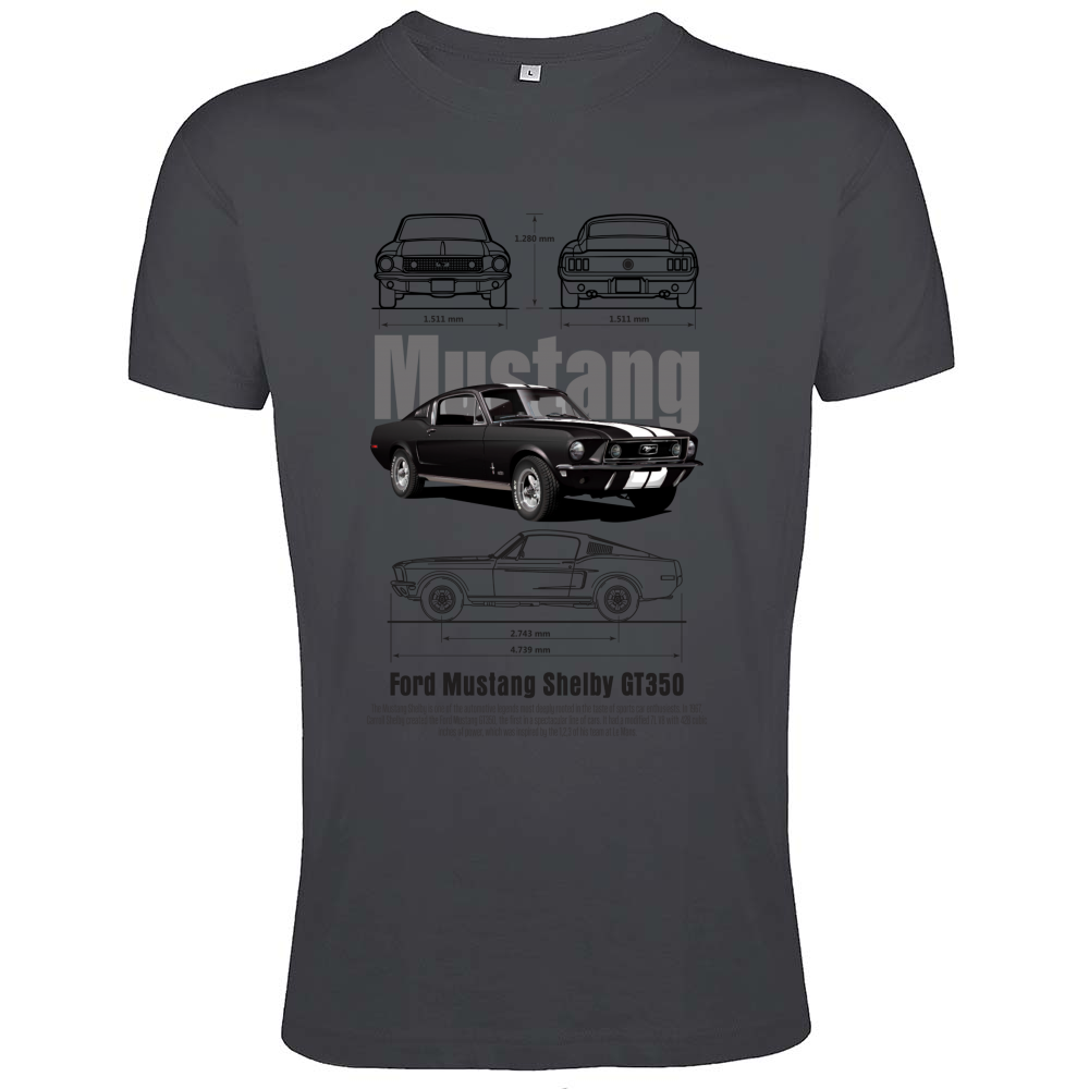 T-Shirt Men Fit mustang 1