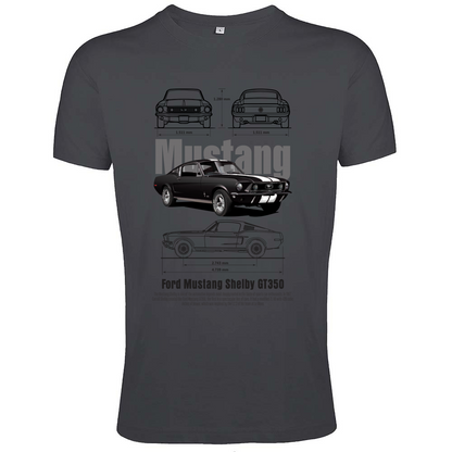 T-Shirt Men Fit mustang 1