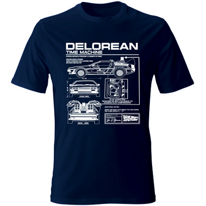 T-Shirt Unisex delorean1