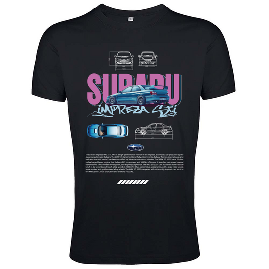 T-Shirt Men Fit subaru impreza sti