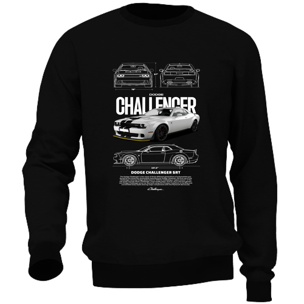 Felpa Unisex dodge4