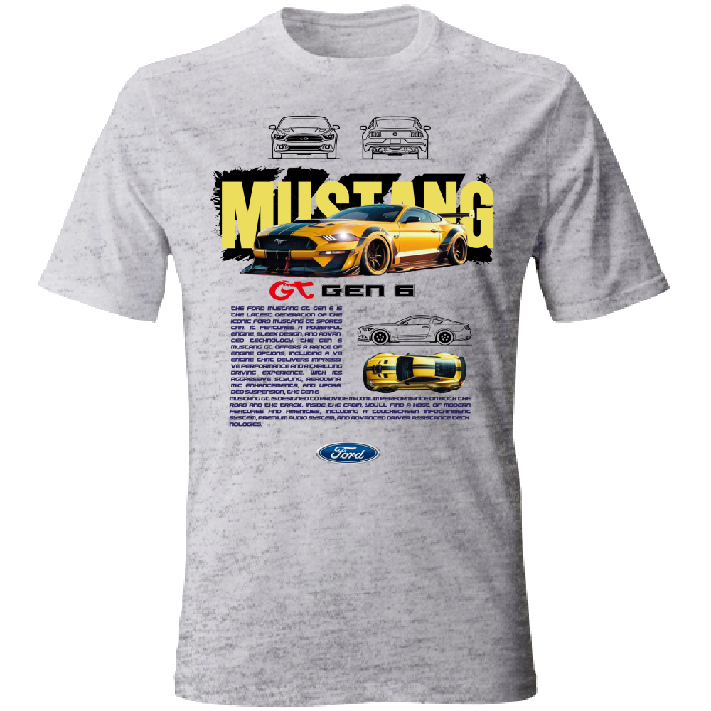 T-Shirt Unisex mustang gt gen